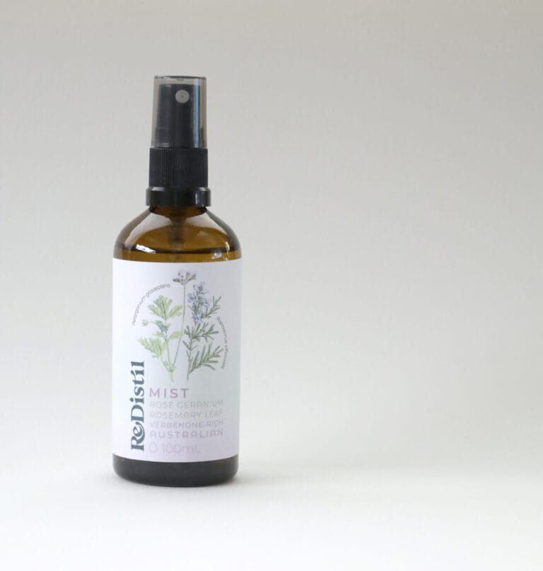 ReDistil Rosemary and Rose Geranium mist