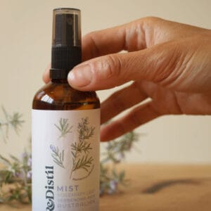 Rosemary leaf mist