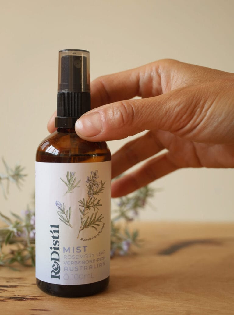 Rosemary leaf mist