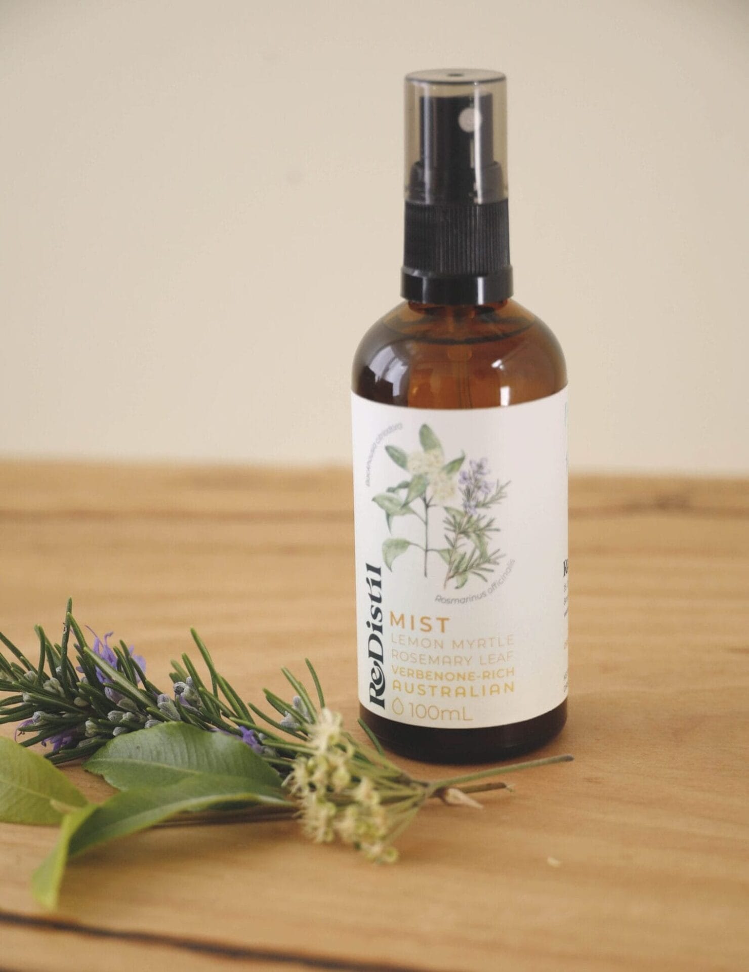 Lemon Myrtle Mist Rosemary Leaf Mist